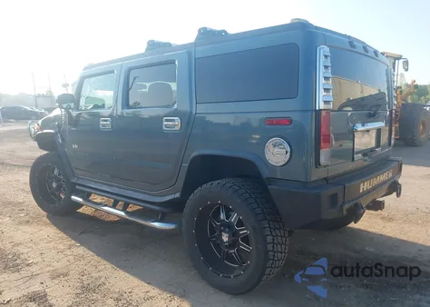 2005 Hummer H2 Suv z USA, uszkodzony, nr VIN 5GRGN23U15H105311